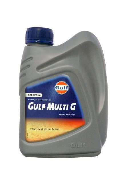 Моторное масло GULF Multi G SAE 15W-40 (1л)