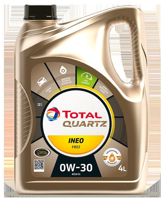 Моторное масло TOTAL Quartz Ineo First, 0W-30, 4л, 183175