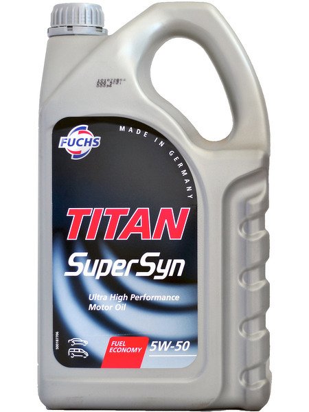 Моторное масло FUCHS Titan SuperSyn SAE 5W-50 (5л)