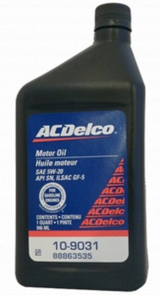 Моторное масло AC DELCO Motor Oil SAE 5W-20 (0,946л)