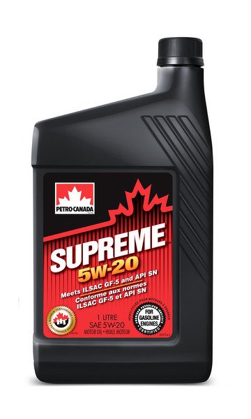 Моторное масло PETRO-CANADA Supreme SAE 5W-20