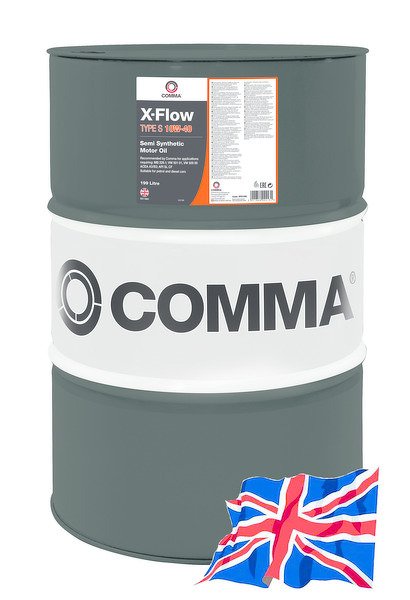 Моторное масло COMMA 10W40 X-FLOW TYPE S, 199л, XFS199L