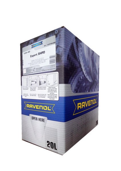 Моторное масло RAVENOL Expert SHPD, 10W-40, 20л, 4014835776227