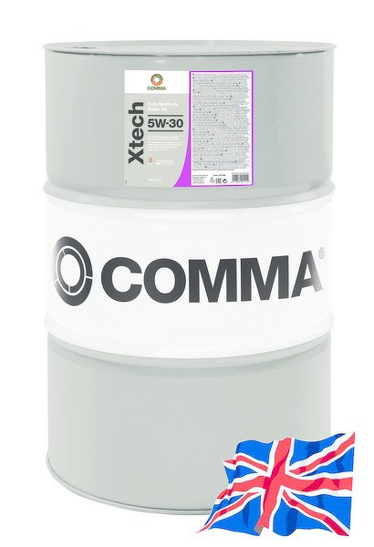 Моторное масло COMMA 5W30 XTECH, 199л, XTC199L