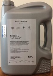 GR52502M4_масло моторное 5W40 (5L) EU VAG SPECIAL PLUS (синт.)API SMCF, VW 502.00505.00