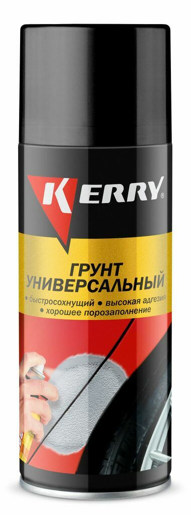 Грунт алкидный черный "KERRY" (520мл) аэроз