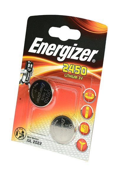 7638900381795_элемент питания! CR2450 литиевый ENERGIZER (блистер 2шт.)