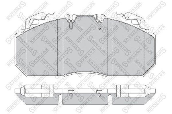 Колодки дисковые с р/к 29090Omn RVI AE385.420.520 7.95>,Volvo B10.12 95>,Lucas