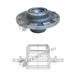 СТУПИЦА КОЛЕСА SAF SKRS 9042 SK500 В СБ.