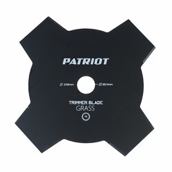 Нож Patriot TBS-4 для триммера (230х25.4 мм, 4 зубца)
