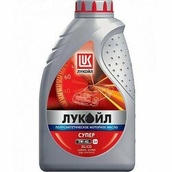 Моторное масло lukoil супер, 5w-40, 1л, 19441