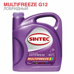 Антифриз Sintec Multifreeze violet -40 5кг