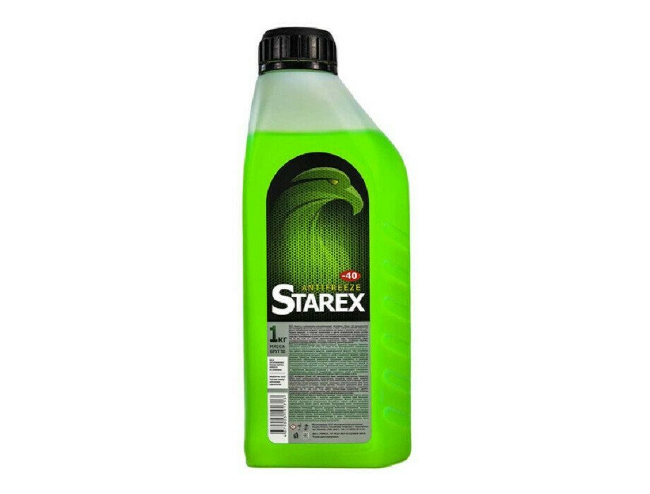 Антифриз Starex green -40 1кг (Север)