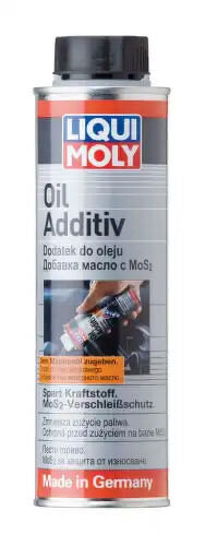 Антифрикционная присадка с дисульфидом молибдена в моторное масло Oil Additiv (0,3л)