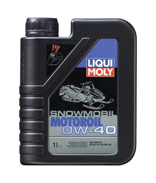 LiquiMoly Синт. мот.масло д/снегох. Snowmobil Motoroil 0W-40 CF/SN B4/A3 (1л)