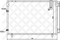 Радиатор кондиционера Toyota Avensis Verso/Picnic all 01-03