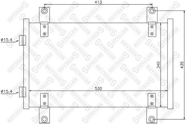 Радиатор кондиционера Fiat Ducato, Peugeot Boxer all 02>