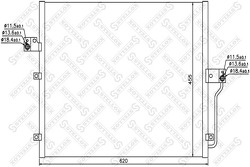 Радиатор кондиционера Ssangyong Action/Kyron 2.0XDi/2.7XDi 05>