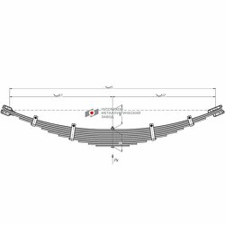 рессора 11-листовая