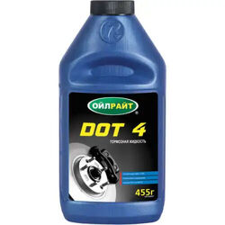 Тормозная жидкость oilright dot 4, 0.5л, 2646