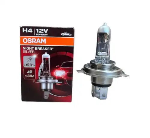 Автолампа H4 (6055) P43t+100 NIGHT BREAKER SILVER 12V OSRAM 110 NEW