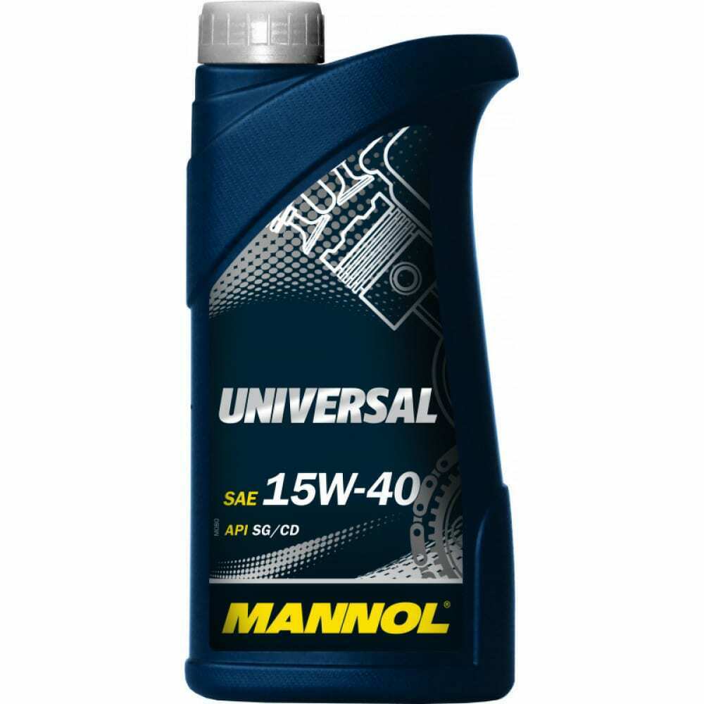 Моторное масло MANNOL Universal SGCD SAE 15W-40 (1л)
