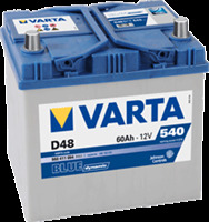 АКБ VARTA BLUE dynamic 12V D48 60Ah 540A (D232 x d173 x h225)