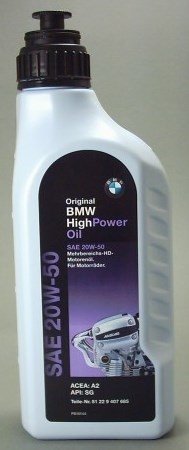 Моторное масло BMW High Power Oil, 20W-50, 1л, 81 22 9 407 685