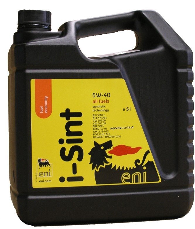 Моторное масло ENI I-Sint, 5W-40, 5л, 8423178020717