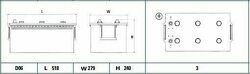 Аккумулятор 225ah 1200a +слева startpro 518/274/240 b0