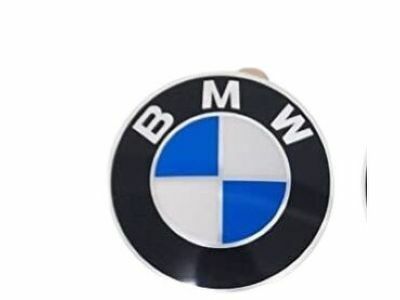 Эмблема фирмы BMW с клеящейся пленкой