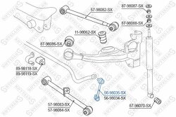 Тяга стабилизатора заднего леваяToyota RAV 4 ACA2#/CLA2#/ZCA2# 00>