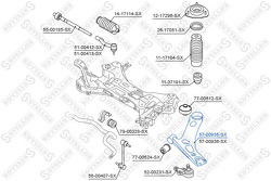 Рычаг левый Hyundai i40 CW (VF) 2011/07>