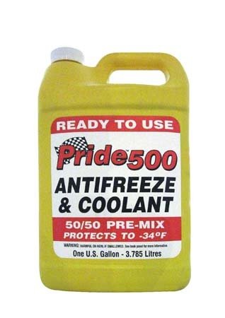 Антифриз готовый к прим. зеленый PRIDE 500 Antifreeze & Coolant 50/50 Premix (3,785л)
