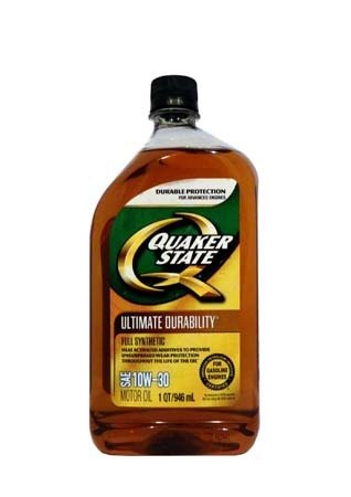Моторное масло QUAKER STATE Ultimate Durability SAE 10W-30 (0,946л)**