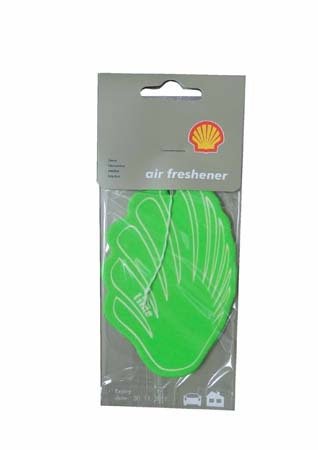 Освежитель воздуха на бумажной основе-лайм SHELL Airfreshener - Lime