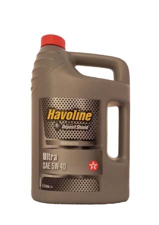 Моторное масло TEXACO Havoline Ultra SAE 5W-40 (5л)