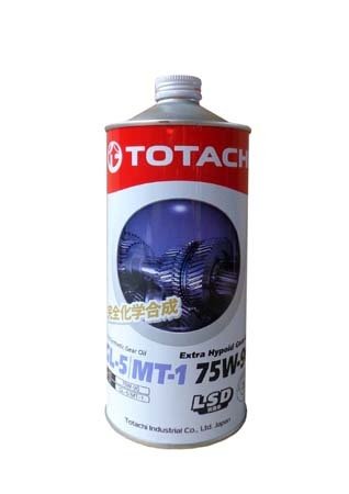 Трансмиссионное масло TOTACHI Extra Hypoid Gear LSD Fully Syn GL-5/MT-1 SAE 75W-90 (1л)