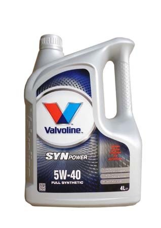 Моторное масло VALVOLINE Synpower SAE 5W-40 (4л)