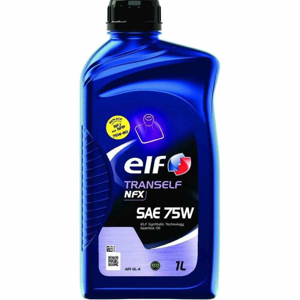 TRANSELF NFX SAE 75W (1L)_масло трансмиссионное API GL-4, аналог Tranself NFJ NFP 75W-80