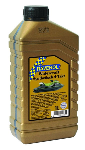Моторное масло RAVENOL WATERCRAFT 4-Takt, 1 л, 4014835638815
