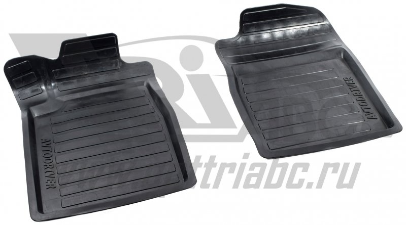 Коврики салона резиновые с бортиком для Honda CR-V (2012-) (2 передних), ADRAVG1412