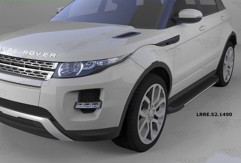 Пороги алюминиевые (Onyx) Land Rover Evoque (2011-) кроме к-ции Dynamic, LRRE521490