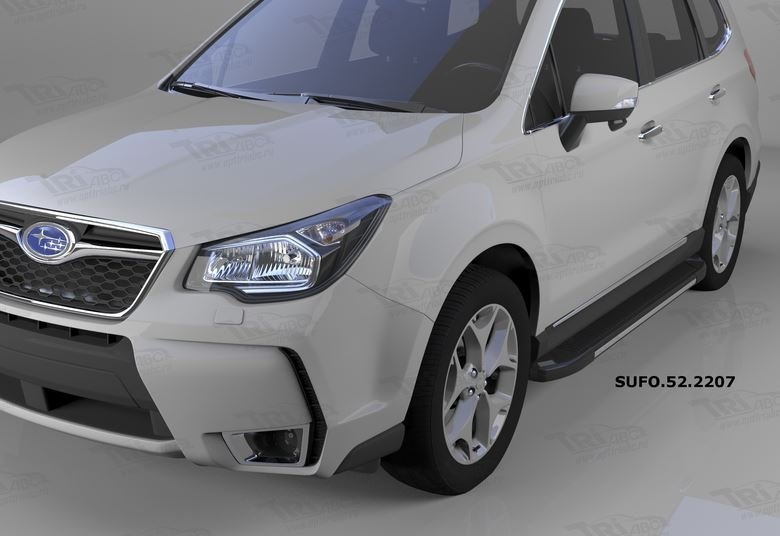 Пороги алюминиевые (Onyx) Subaru Forester (2013-), SUFO522207