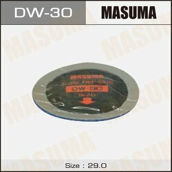 Заплатки для камер D 29 мм холодная вулканизация 10 шт. MASUMA DW-30