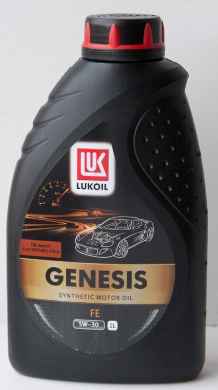 Моторное масло LUKOIL Genesis FE, 5W-30, 1л, 1517935