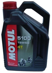 Motul 5100 4t 15w-50 (4l)_масло моторное для 4т полусинт. api sgshsjslsm, jaso ma2