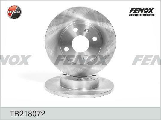 Диск тормозной задний, FENOX, TB218072