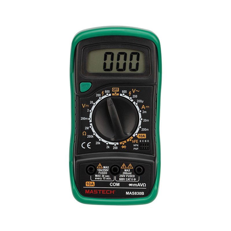 МУЛЬТИМЕТР ПОРТАТИВНЫЙ MAS830B MASTECH