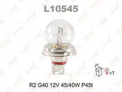 Лампа галогенная R2 12V 45/40W P45T